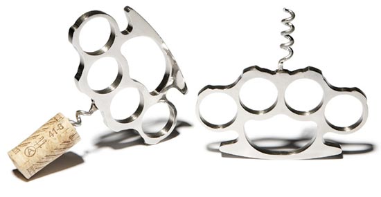  fantastic corkscrew brass knuckles.”