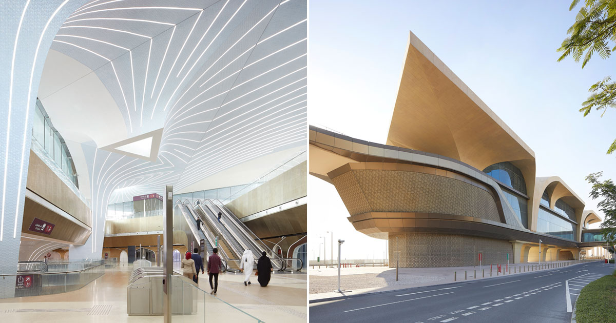 UNStudio Completes The First 37 Stations Of Doha S New Driverless Metro