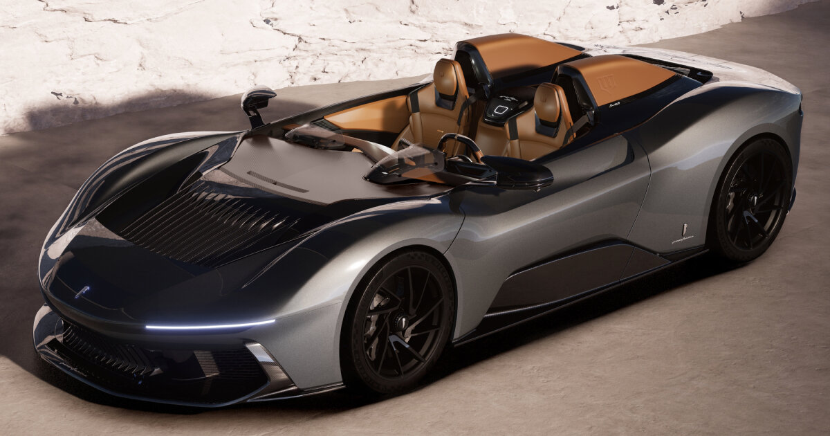 bruce wayne inspires automobili pininfarina in ‘gotham’ and ‘dark night’ electric hypercars