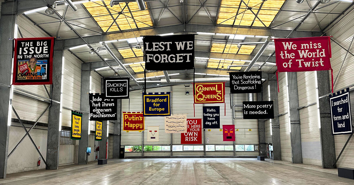 large&amp;amp;scale pieces by jeremy deller, oliver beer, and more, unfold at biennale de lyon