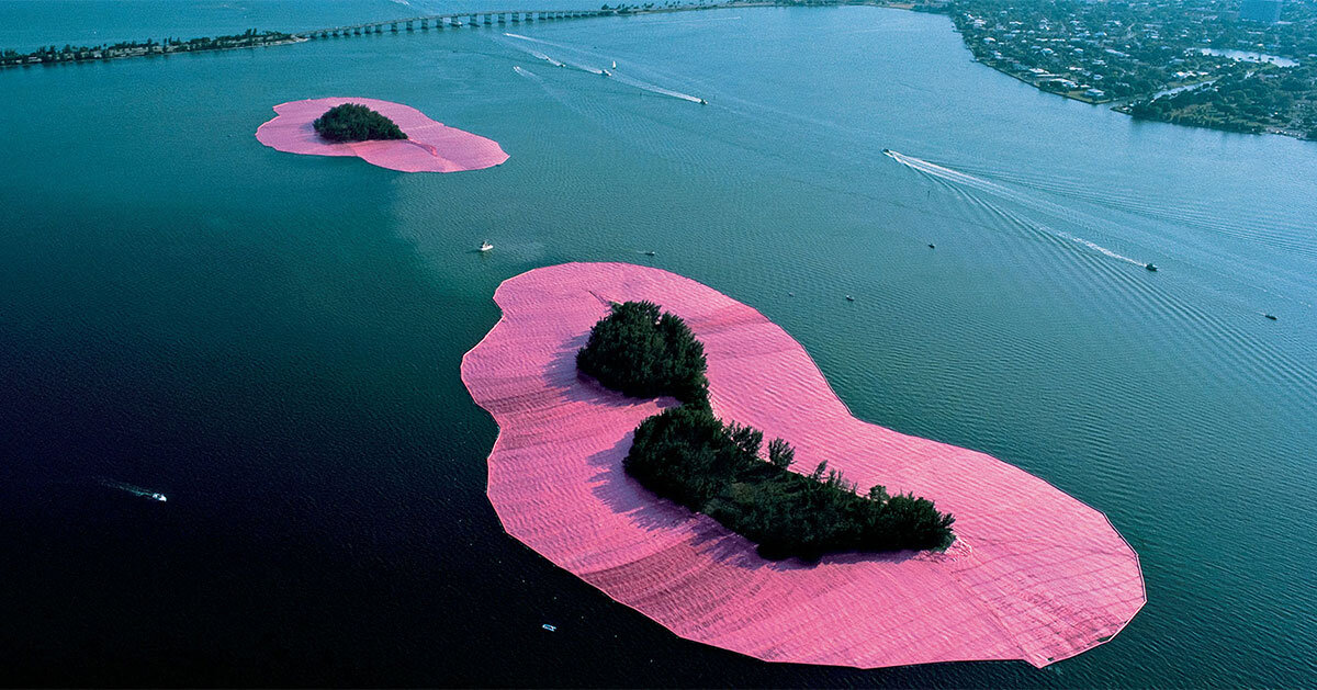 christo &amp; jeanne&claude’s iconic surrounded islands come alive in NSU museum exhibition