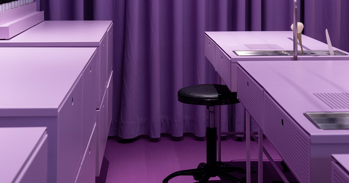 vibrant purple tones by 0321 studio celebrate girl empowerment in chinese nail salon