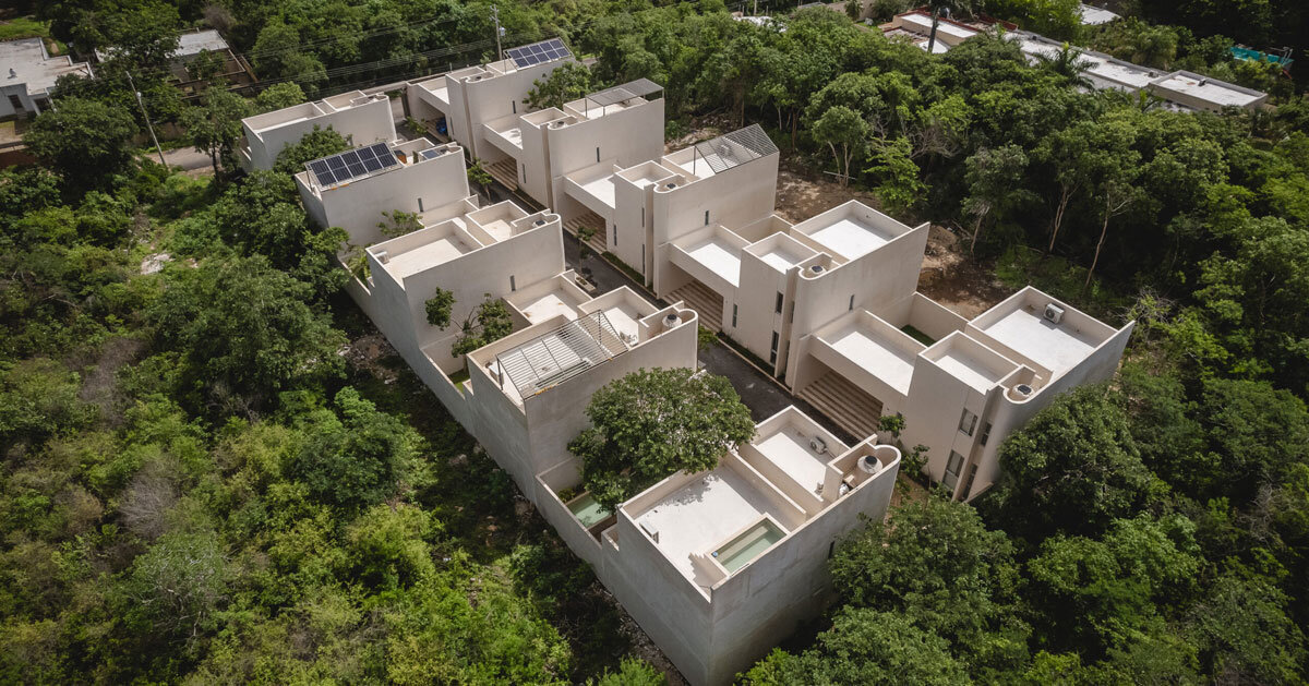 studio360’s lum terra villas blend climate&responsive design with sustainable living in mérida