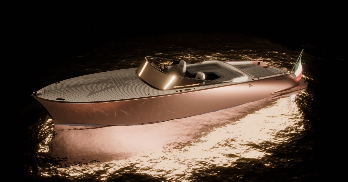 maserati’s electric powerboat TRIDENTE and convertible debut at monaco yacht show 2024