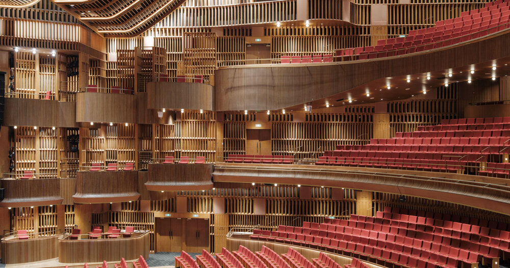 neri&amp;amp;amp;hu mimics classical arena with arcaded performing arts center in shanghai’s new bund