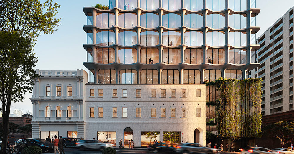 SOM to redevelop 19th&amp;century melbourne ‘coffee palace’ with skeletal facade