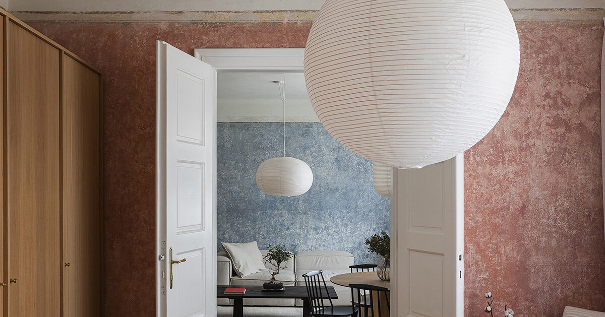 layers of paint narrate 1930s slovakian apartment’s history in renovation by RAN