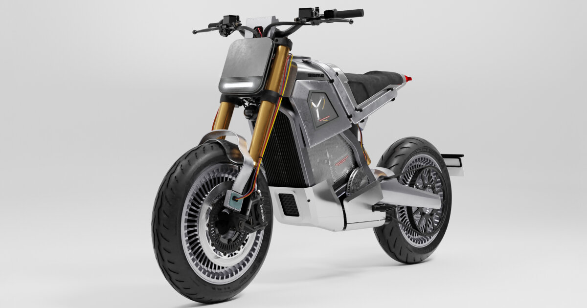 DAB motors recreates back to the future’s delorean time machine car as electric motorbike