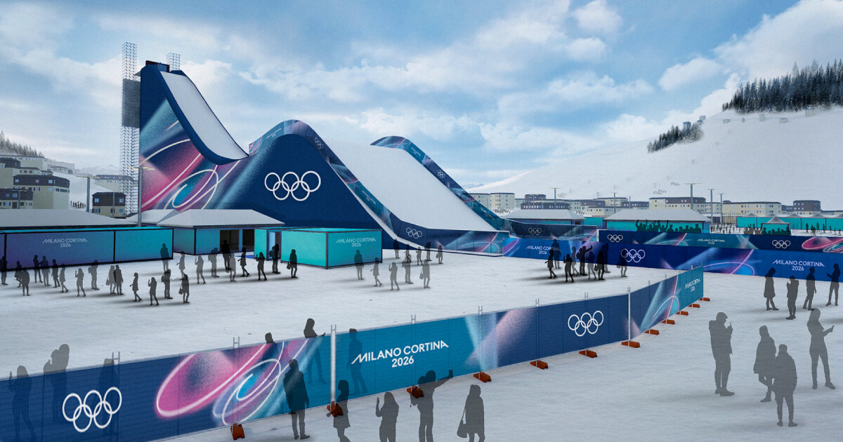 milano cortina 2026 reveals look of the olympic and paralympic winter games