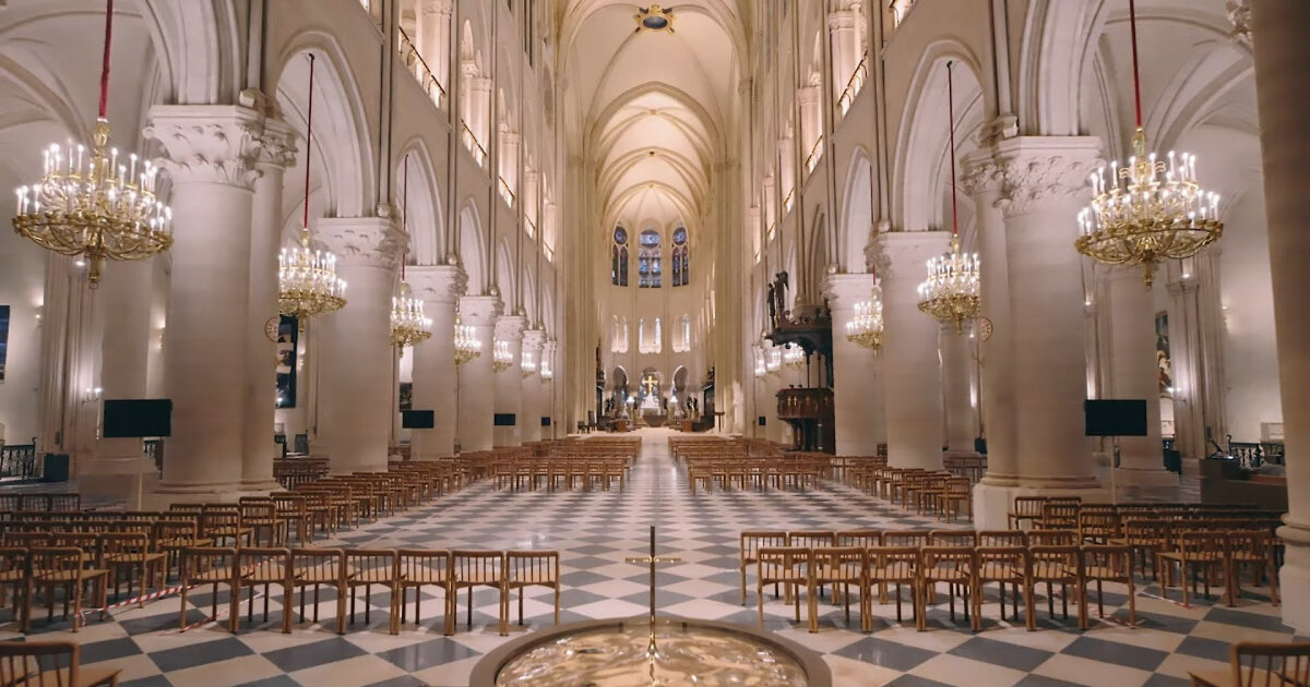 notre&dame cathedral set to reopen in paris next week, five years after the fire