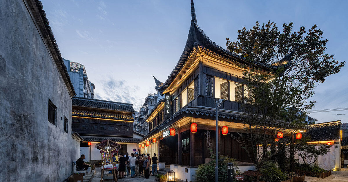 uf design rebuilds alleyways in yangming ancient town preserving local heritage