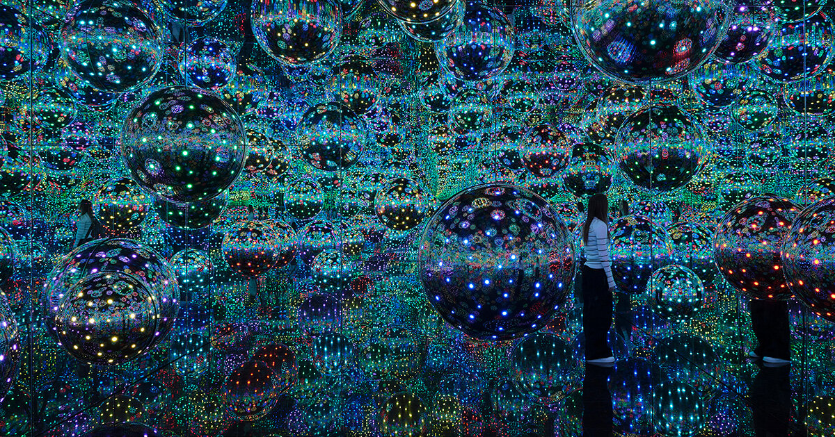 yayoi kusama’s infinity room premieres alongside 200 of her works at NGV melbourne