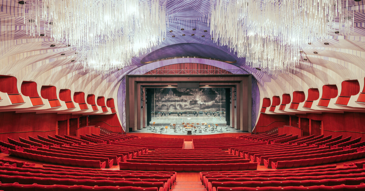 inside carlo mollino’s 1970s teatro regio in turin, through the lens of franck bohbot