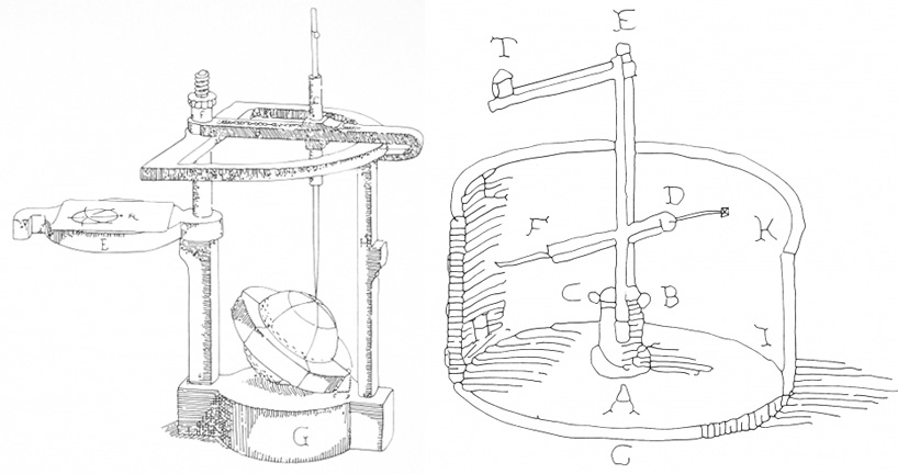 CNC historical drawing machine