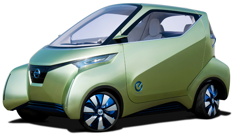 Nissan pivo 2 electric concept car #2