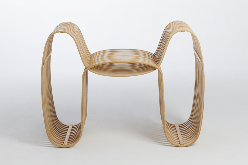 gridesign studio bamboo bow tie chair designboom