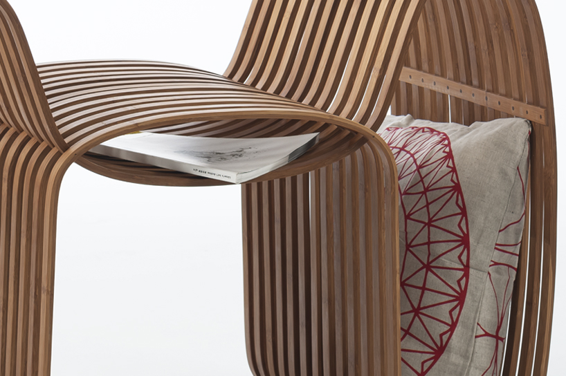 gridesign studio bamboo bow tie chair designboom