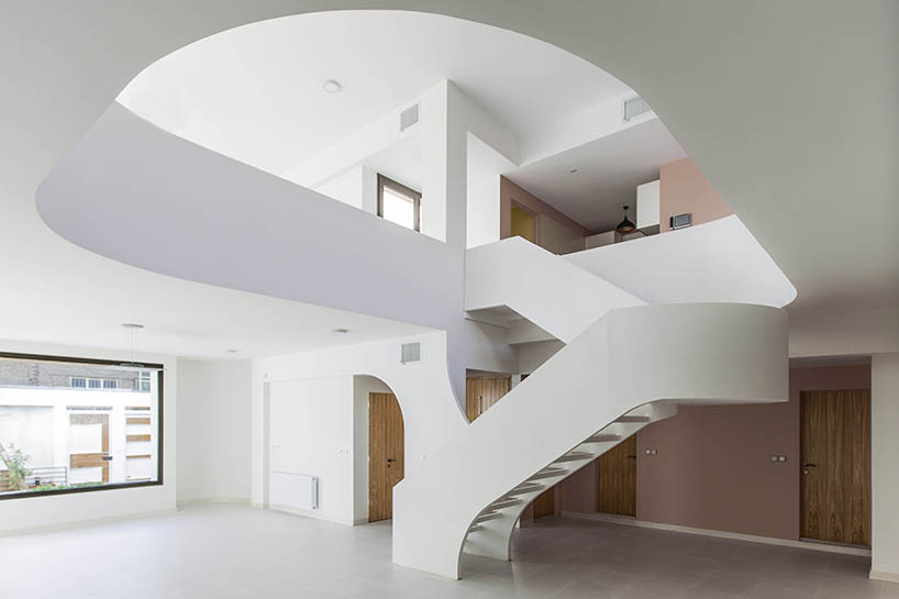 ayeneh office bahar house iran designboom