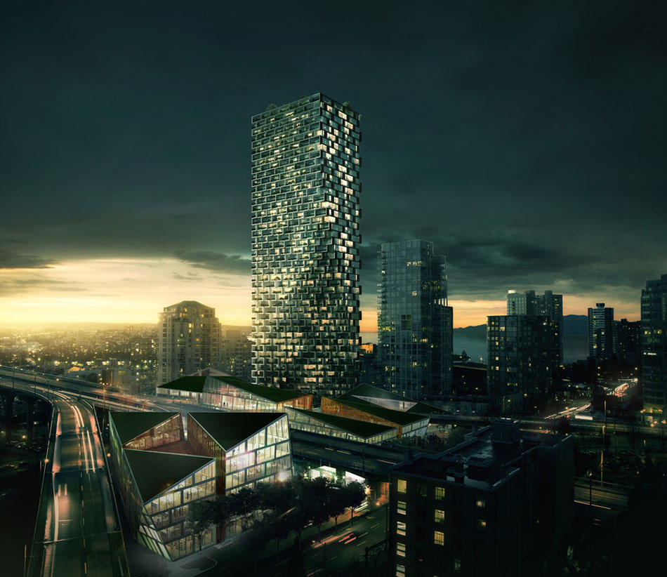 bjarke ingels gets approval for beach + howe tower in vancouver 