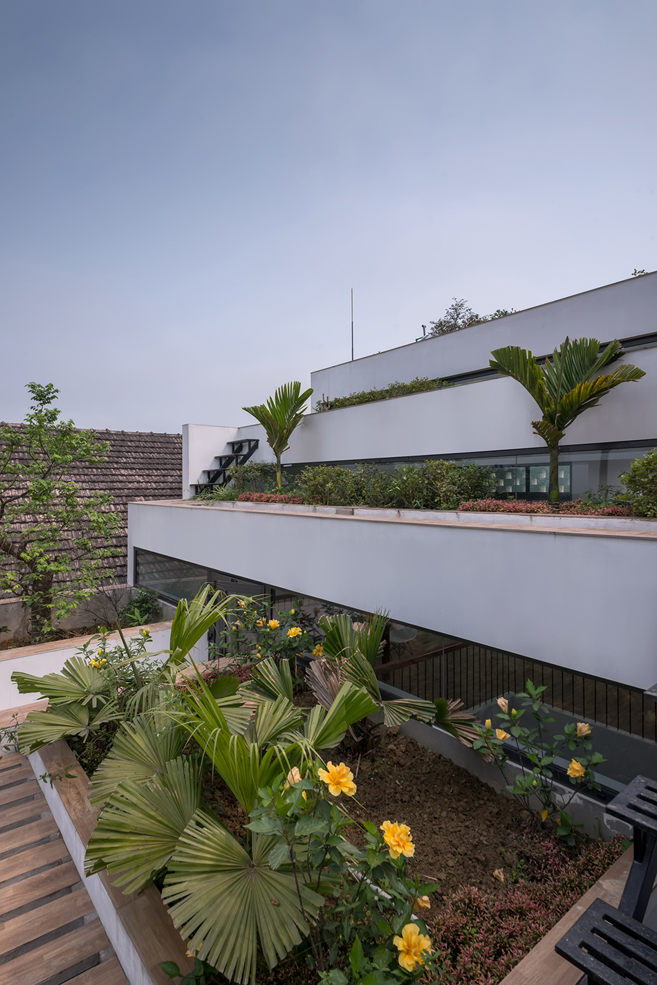 H&P architects terraces home ha tinh city vietnam designboom