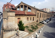 ceramic wall delineates la riera de la salut by pol femenias