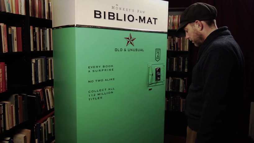book dispenser