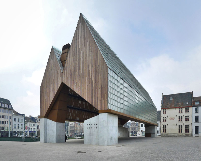 robbrecht en daem architecten + marie-josé van hee: market hall in ghent 