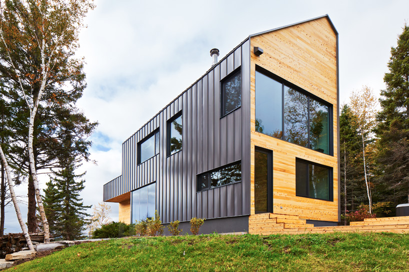 MU architecture malbaie VIII residence la grange designboom