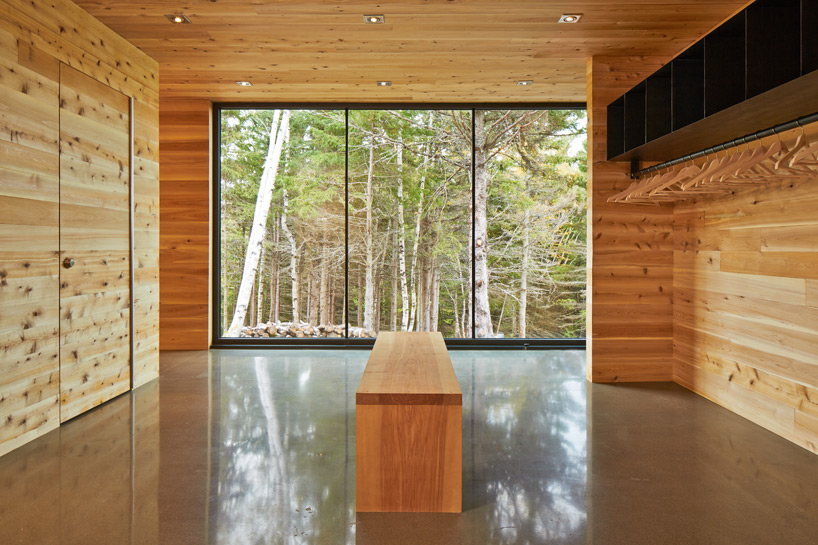 MU architecture malbaie VIII residence la grange designboom