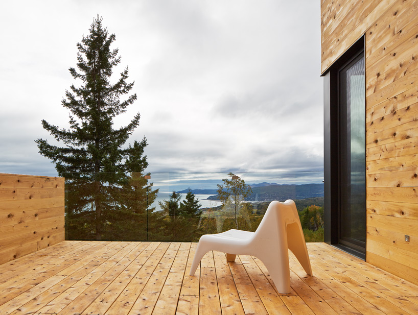 MU architecture malbaie VIII residence la grange designboom