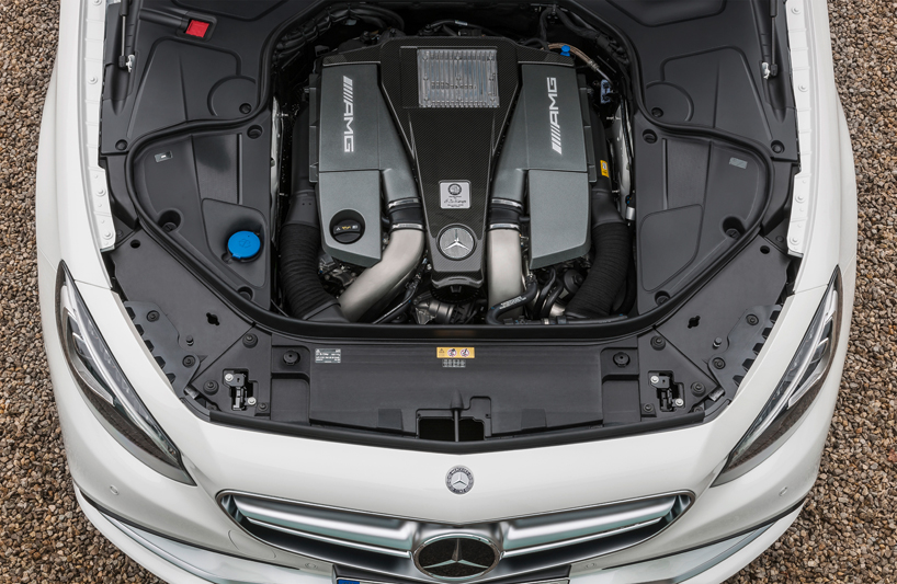 Mercedes hand built engine