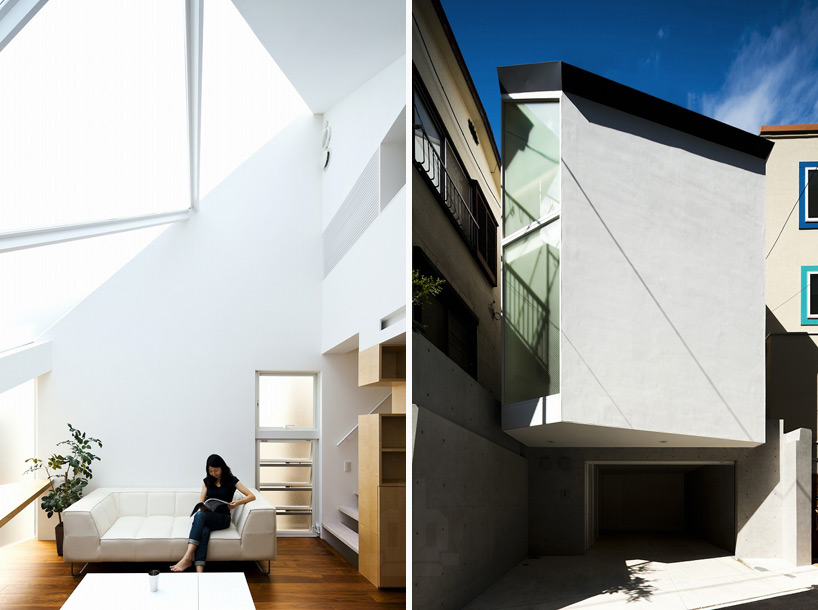 atelier tekuto frames sky residence designboom