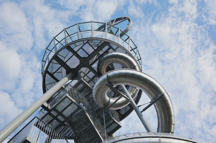 carsten holler vitra slide tower designboom 