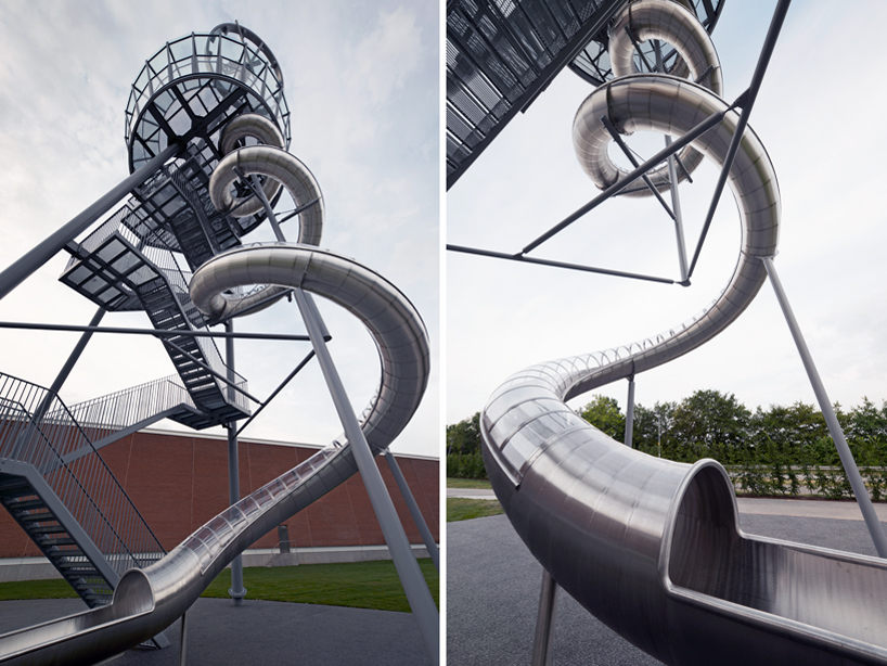 carsten holler vitra slide tower designboom 