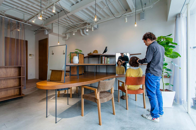 oharchitecture hair salon multifunctional japan