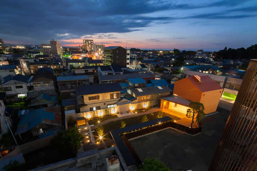 taku sakaushi OFDA associates orange pine gallery designboom