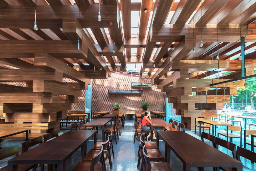 HP architects cheering restaurant designboom08