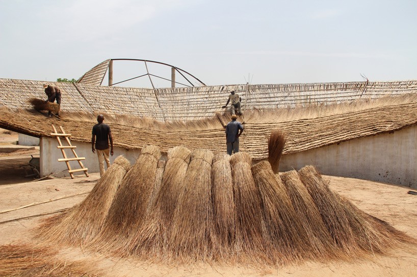 toshiko mori's ecological cultural center in senegal set to open