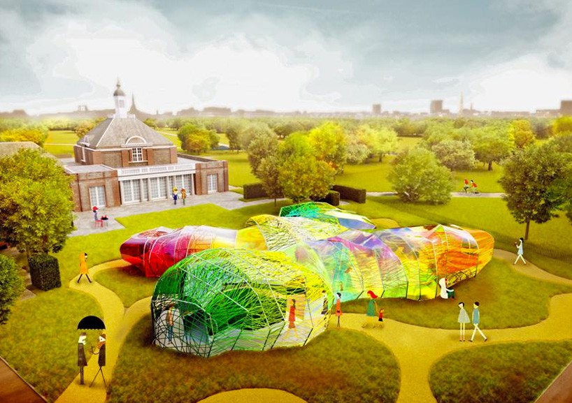 selgascano reveals first images of the 2015 serpentine gallery pavilion