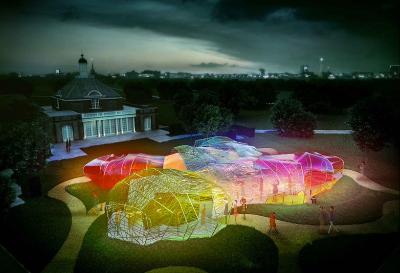 selgascano serpentine gallery pavilion designboom