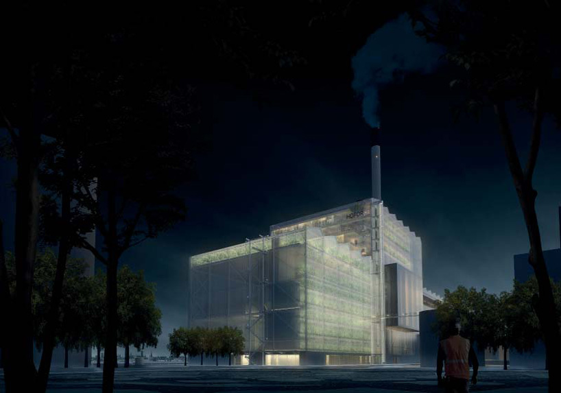 gottlieb paludan khr architects 3xn bio4 amageraerket denmark power plant designboom