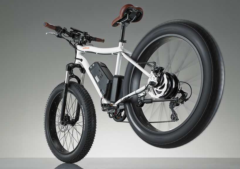 radrover all-purpose electric bike features the rad'est battery pack