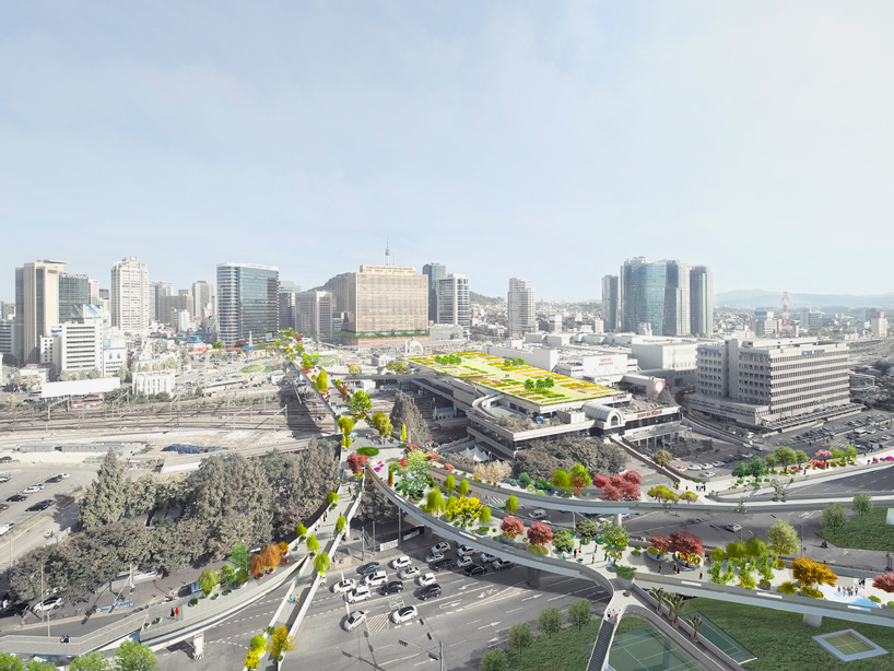 MVRDV the seoul skygarden abandoned highway korea designboom