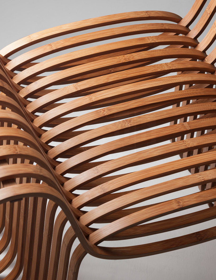 gridesign studio bamboo bow tie chair designboom