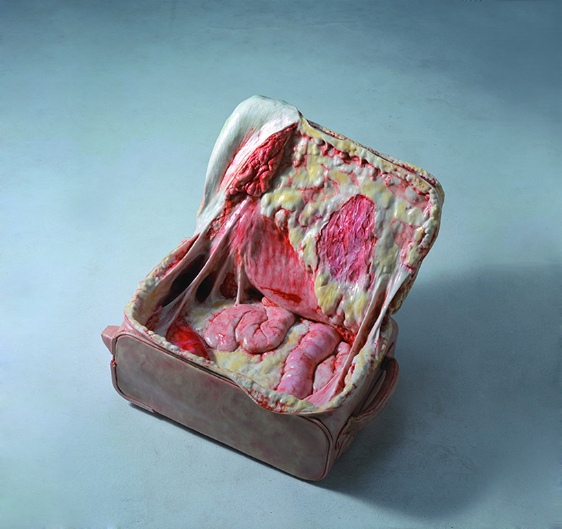 cao hui gutsy flesh sculpture designboom 