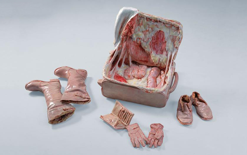 cao hui gutsy flesh sculpture designboom 