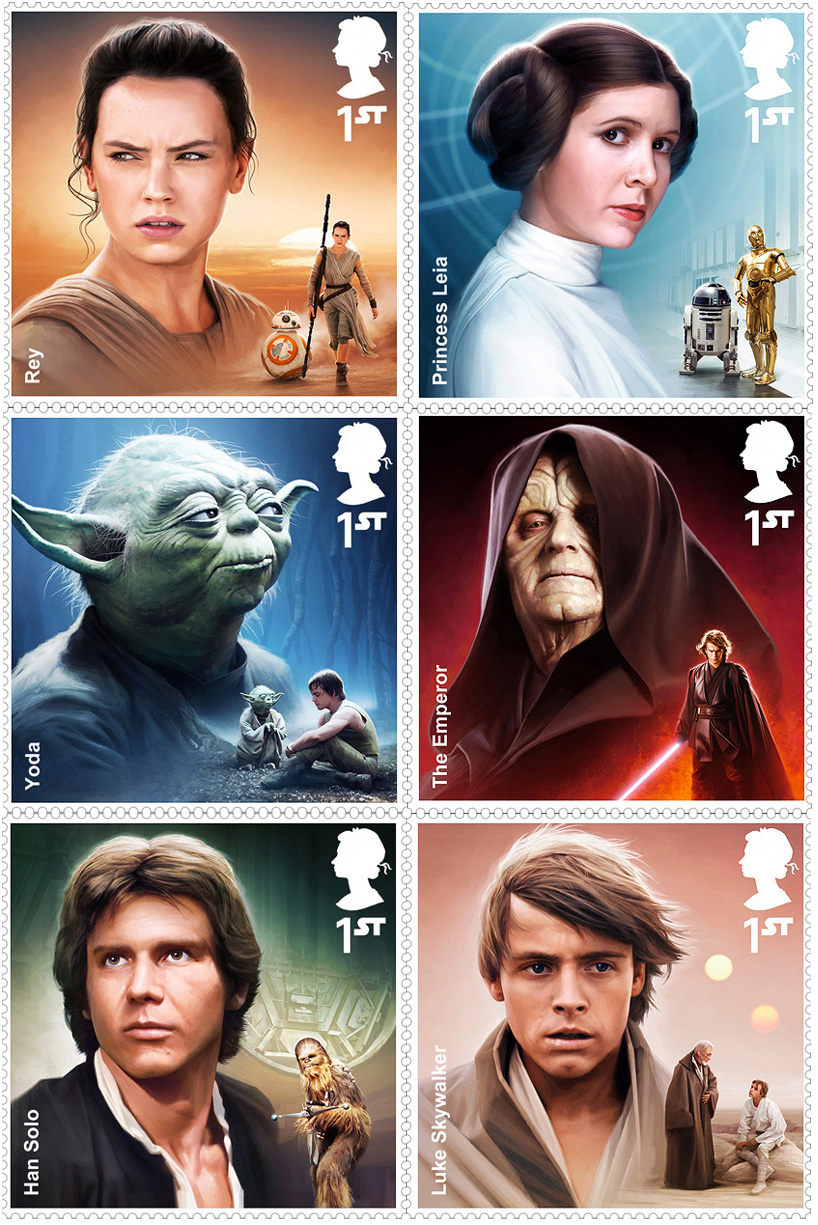 star wars stamp collecting kit