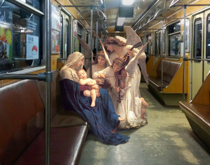 Alexey Kondakov Integrates Classical Art With Contemporary City Scenes