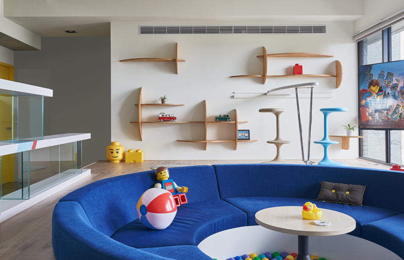 hao design studio the lego play pond interiors taiwan designboom