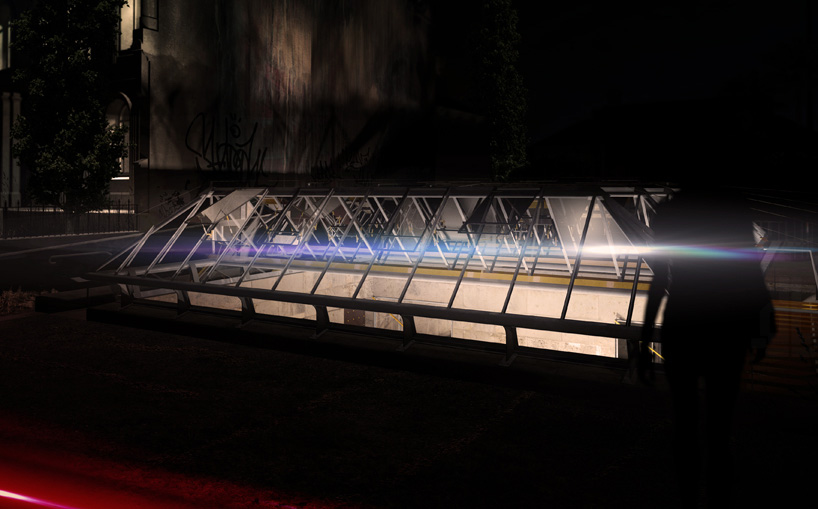 glass house concept jonathan gibb architect designboom